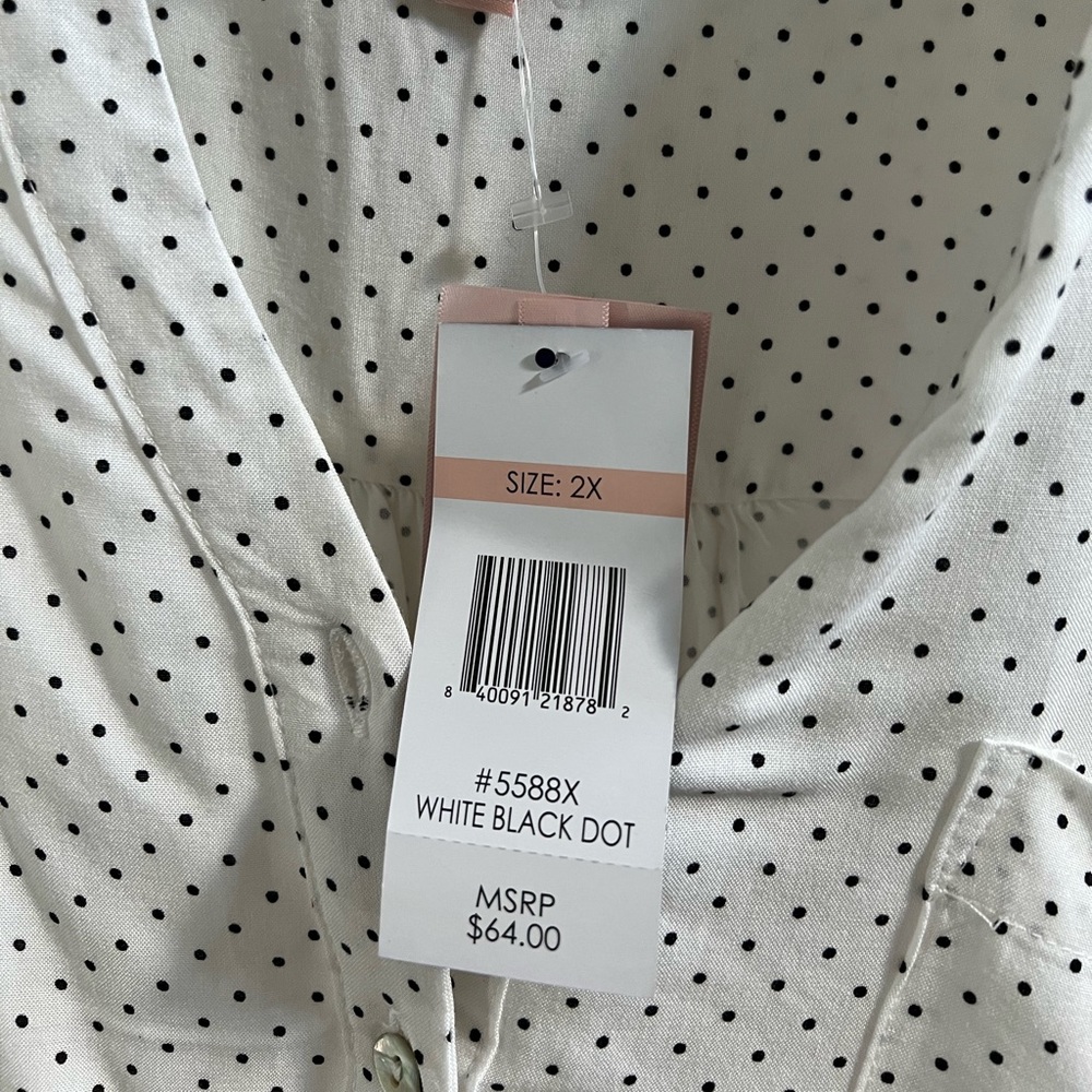 Button down blouse - Picture 3 of 3